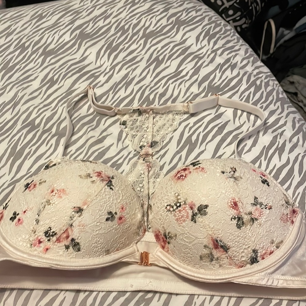 Pink bra